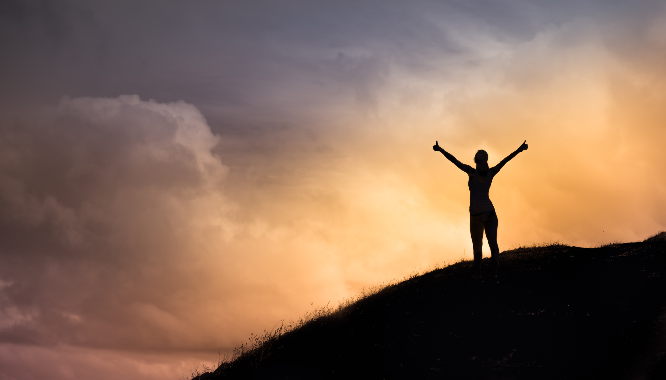 woman feeling great every day