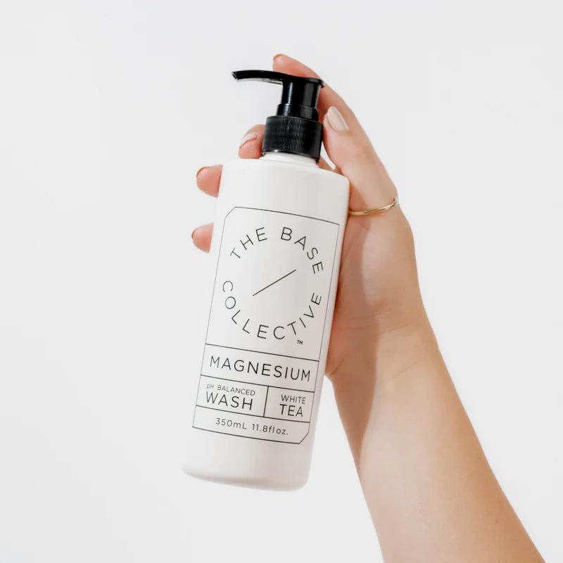 girl holding wash bottle