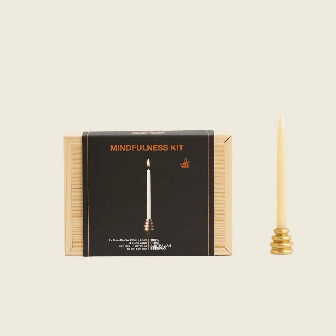 candles as part of self care gift box