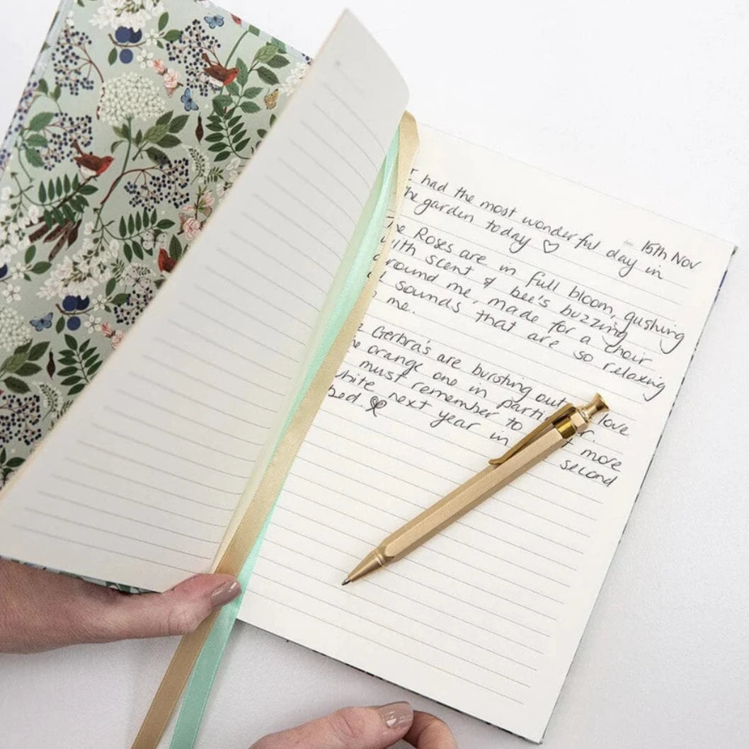 writing on journal