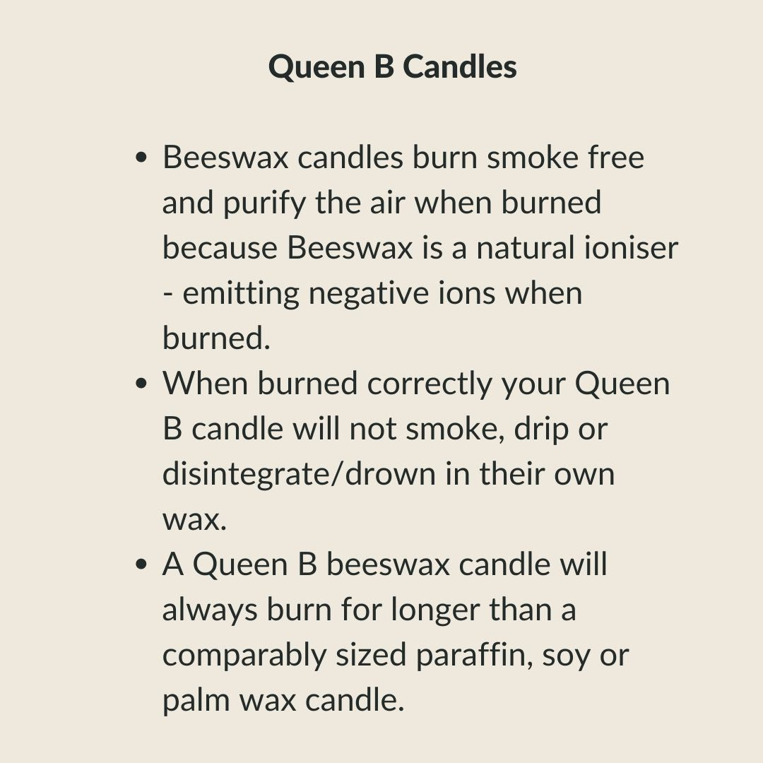beeswax candle