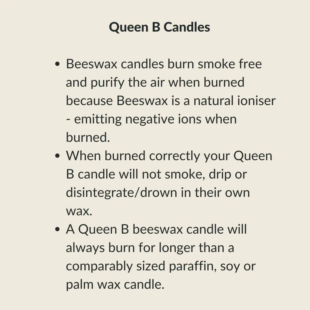 beeswax candle