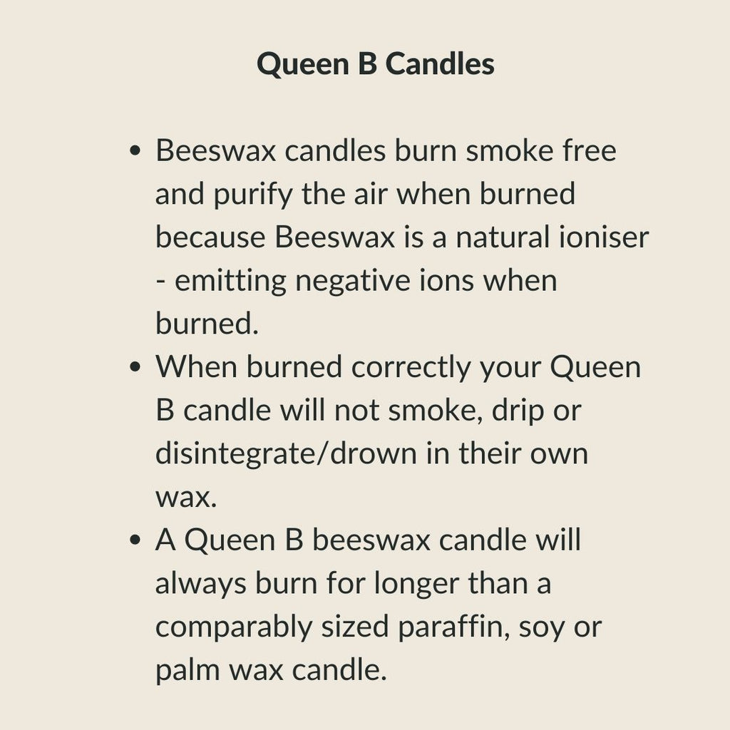 beeswax candle