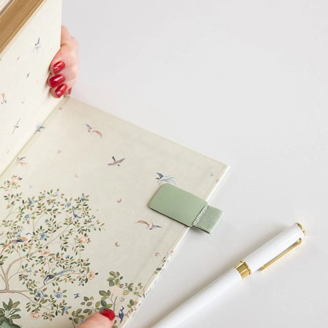 Bespoke Letterpress Linen Bullet Journal - Spring Landscape