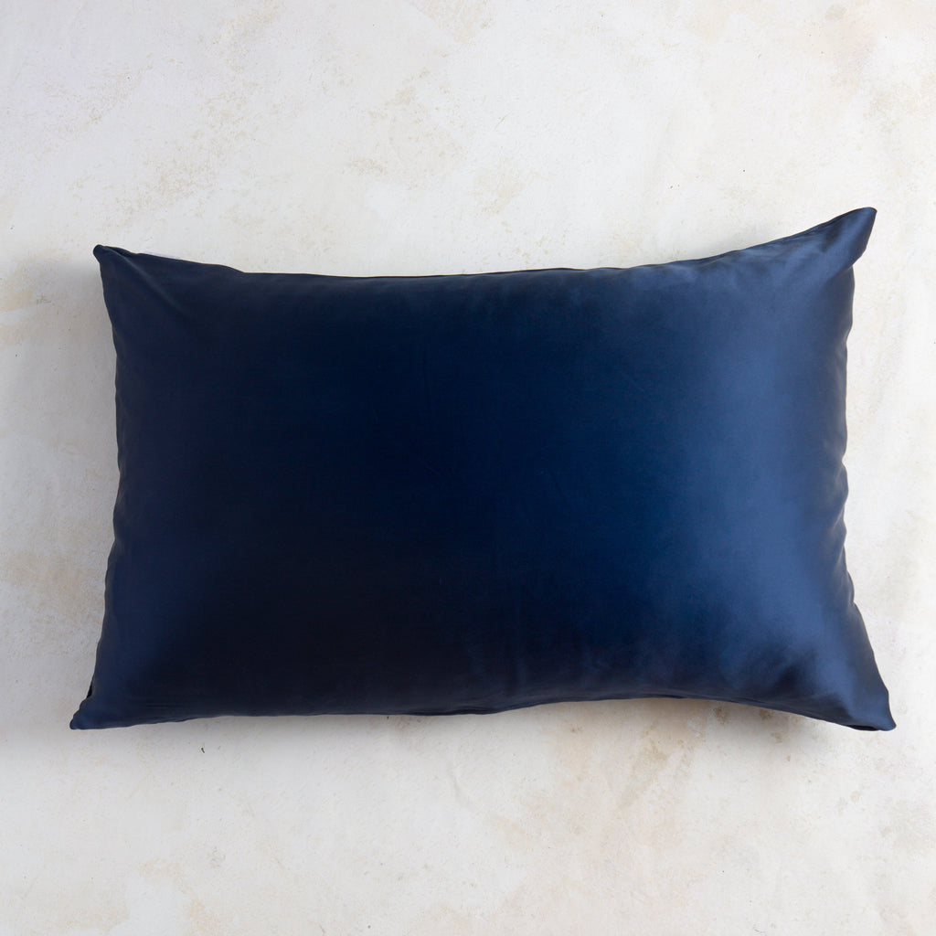 indigo pillowcase
