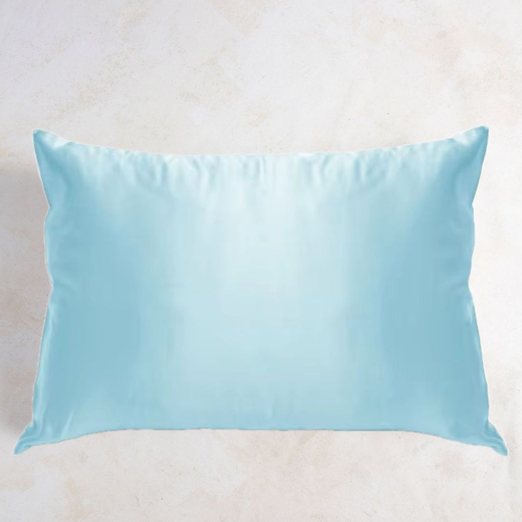 sky blue pilow cover
