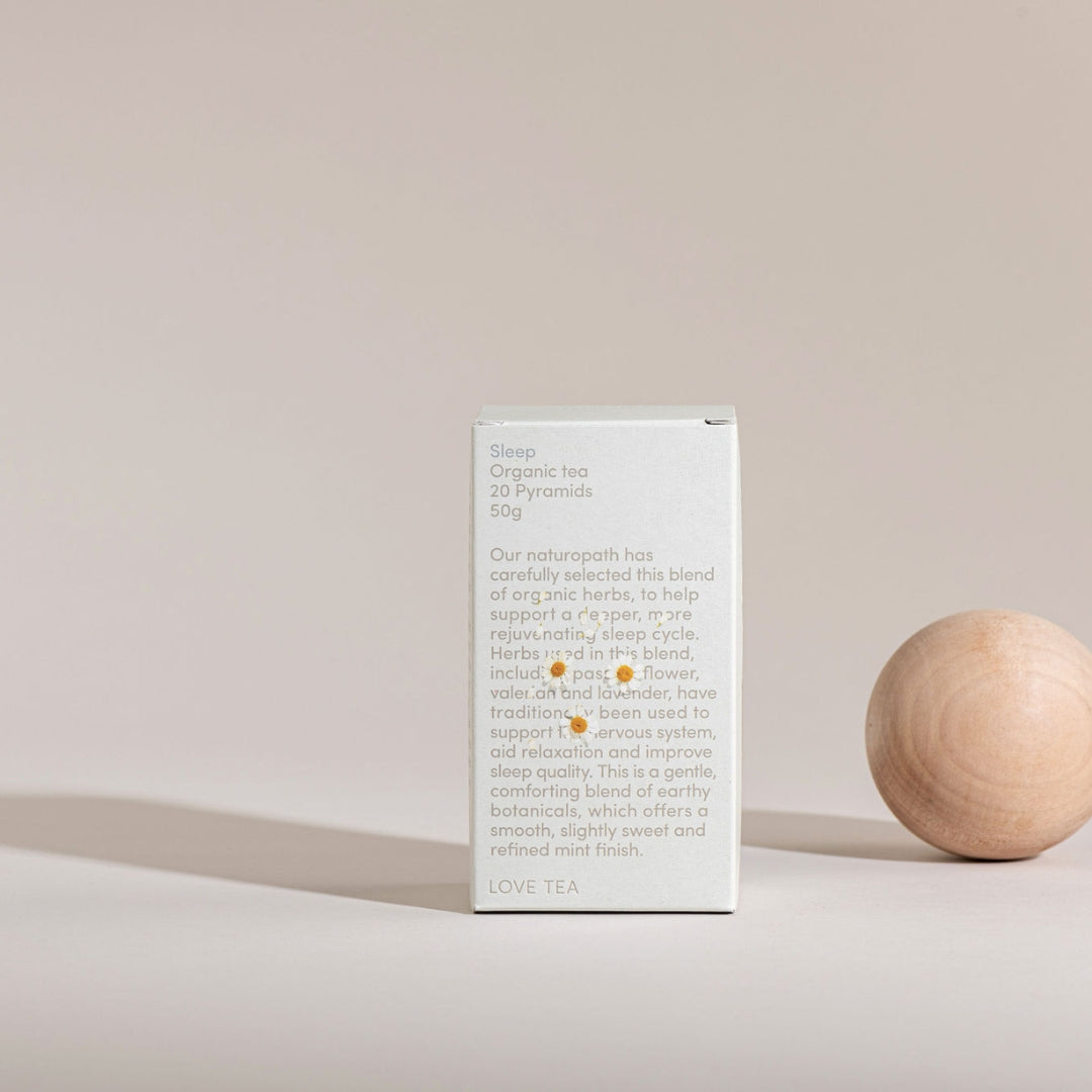 pyramid of tea with ball