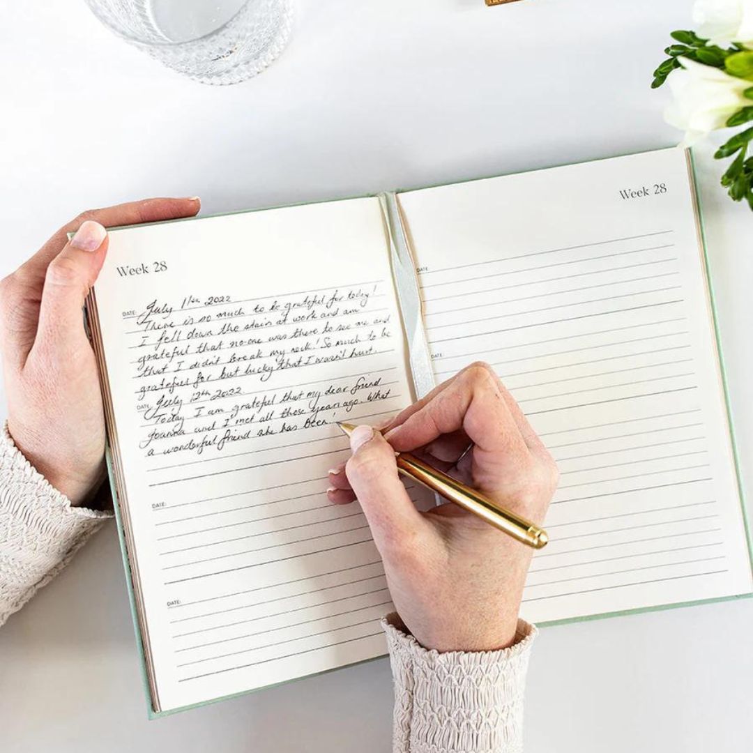 picture of writing in journals