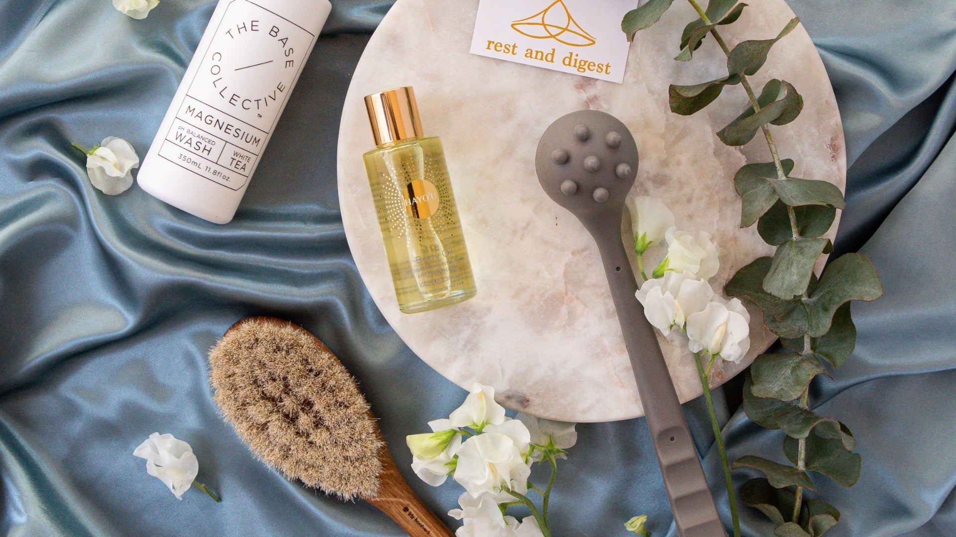 How To Use Rest And Digest Products For The Ultimate Spa Night (Or Day) At Home