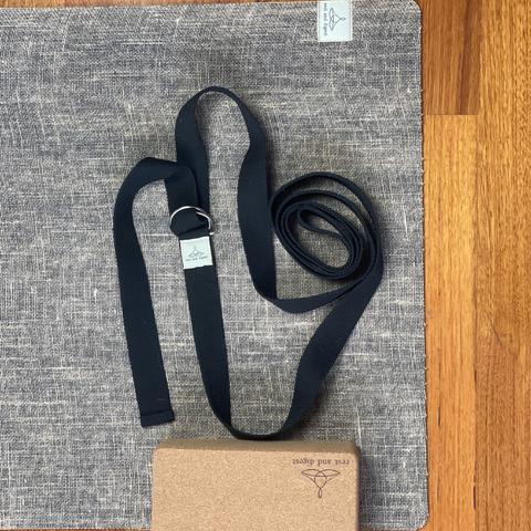 How to use a yoga strap