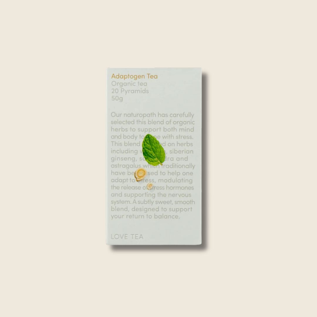 Love Tea Organic Adaptogen Tea 20 Pyramids