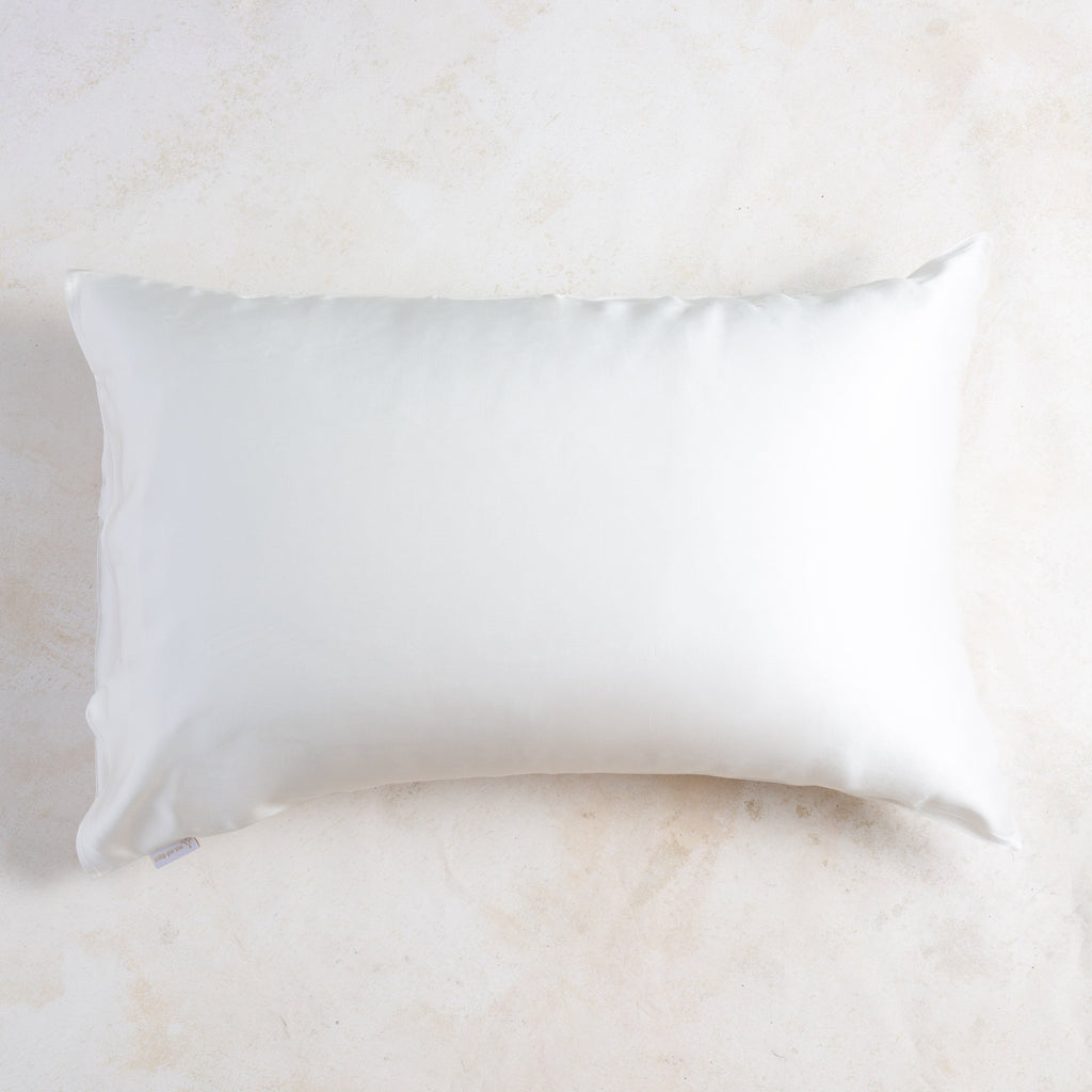 alabaster 100% silk pillowcase