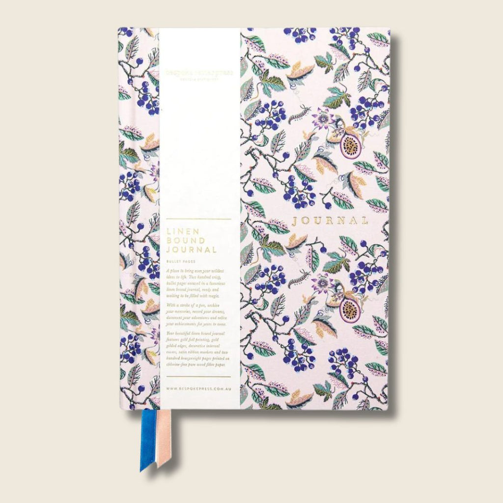 huckleberry journal included in gift box
