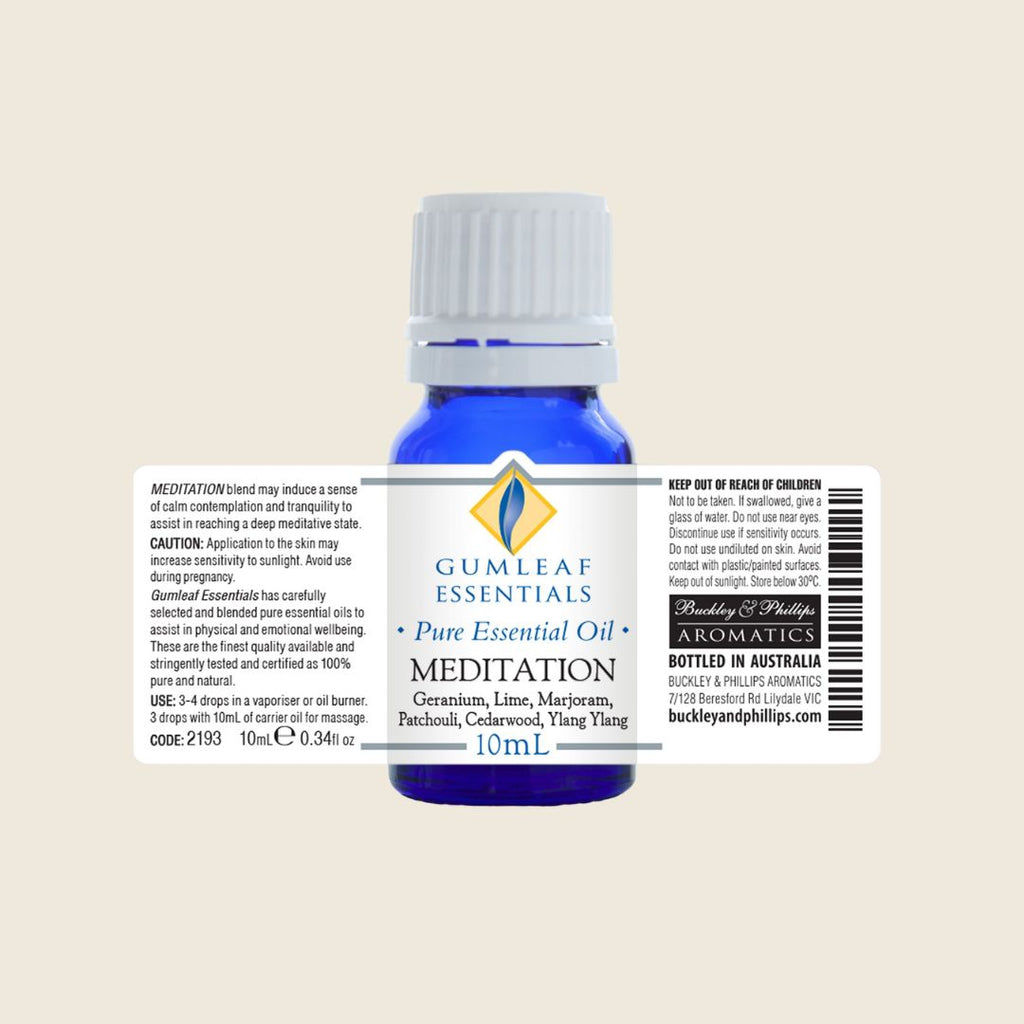 Essential Oil Blend - Meditation - 10ml