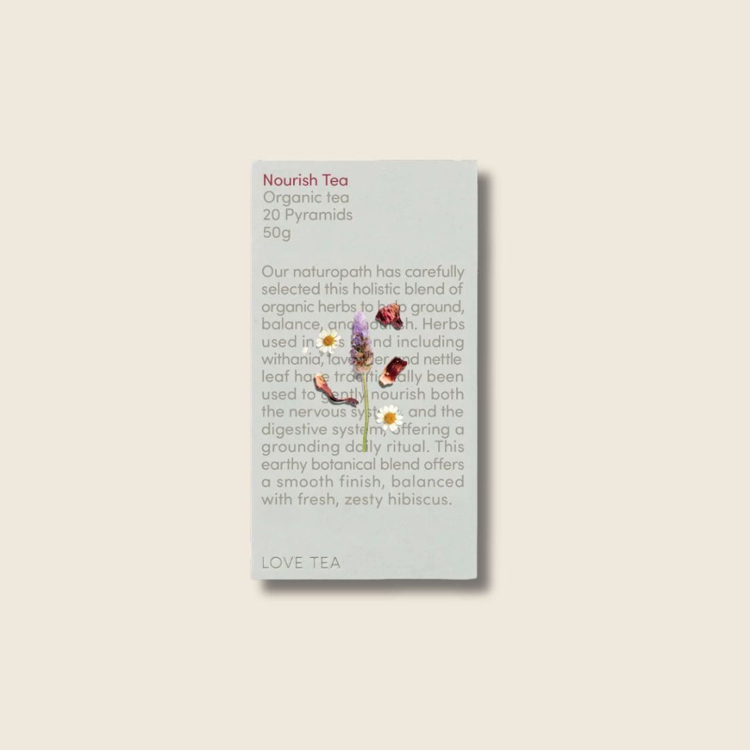 Love Tea Organic Nourish Tea 20 Pyramids