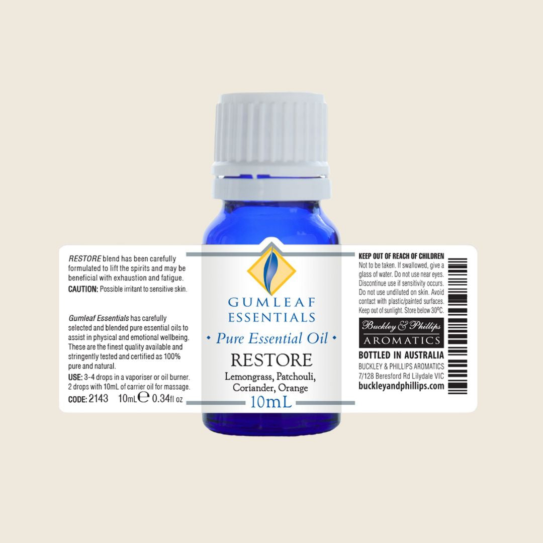 Essential Oil Blend - Restore - 10ml