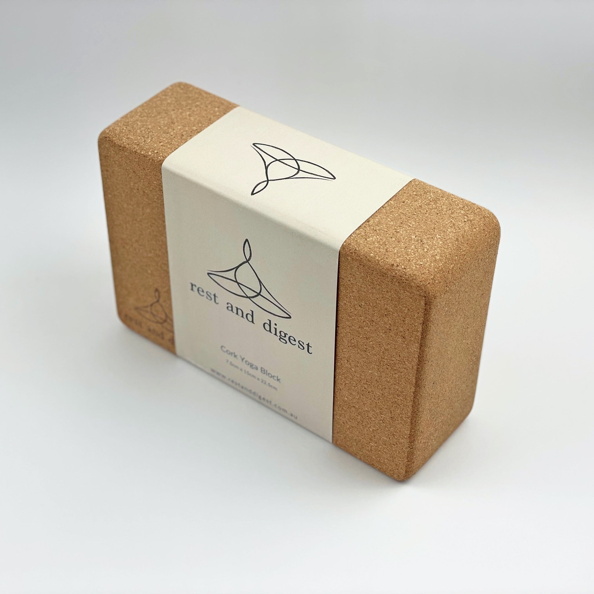 single cork yoga block